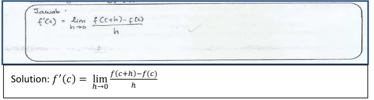 Figure 4: The students answer for activity 3  