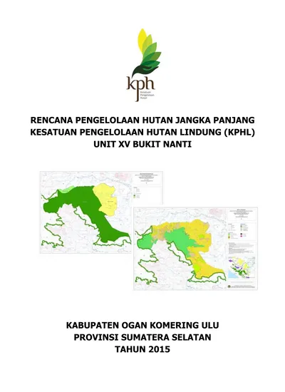 RENCANA PENGELOLAAN HUTAN JANGKA PANJANG KESATUAN PENGELOLAAN HUTAN ...