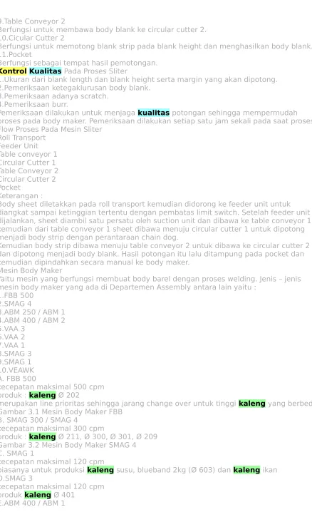 Gambar 3.1 Mesin Body Maker FBBB. SMAG 300 / SMAG 4