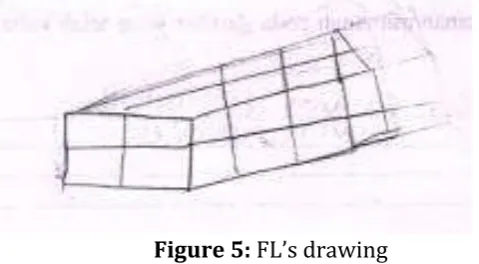 Figure 3:  MF’s drawing �on the left side� and AL’s drawing �on the right side� 