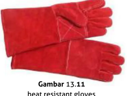 Gambar  13.10   Lifting hand gloves 