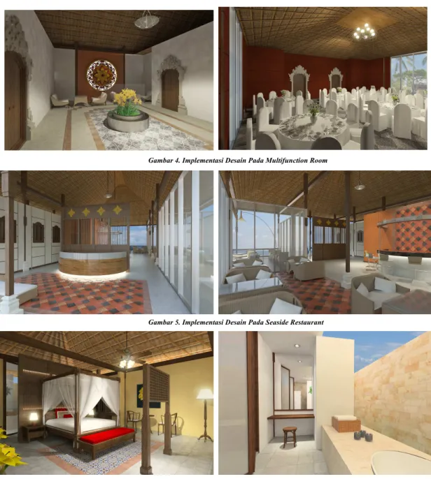 Gambar 4. Implementasi Desain Pada Multifunction Room