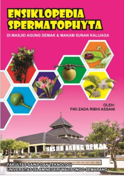 Gambar 4.1 Desain Cover Depan Ensiklopedia  Spermatophyta 