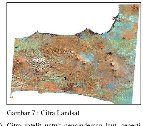 Gambar 7 : Citra Landsat 