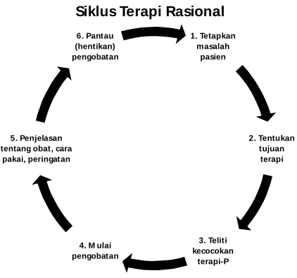 Gambar 1. Siklus Terapi Rasional 9