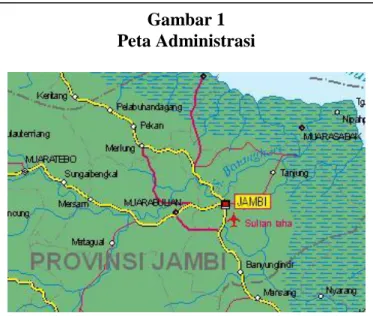 Gambar 1   Peta Administrasi 
