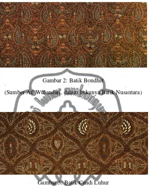Gambar 2: Batik Bondhet 