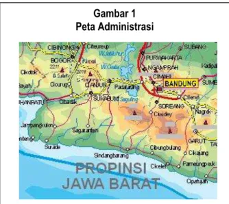 Gambar 1   Peta Administrasi 