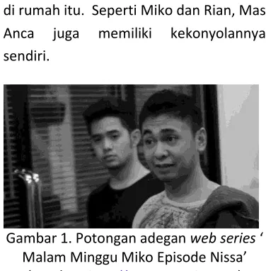 Gambar 1. Potongan adegan web series � 