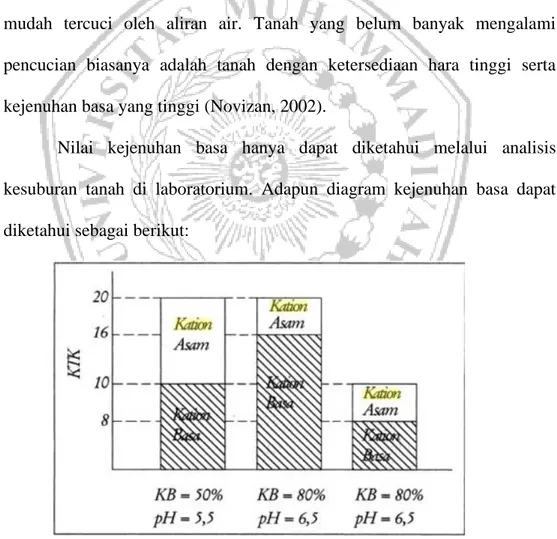 Gambar 1. Diagram Kejenuhan Basa 