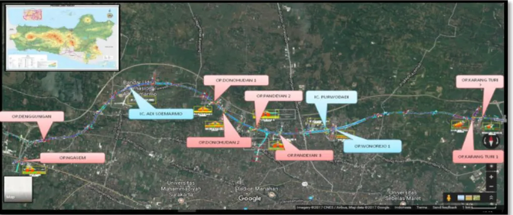 Gambar 1   Lokasi Penelitian  B.  Kendala dalam Kegiatan Proyek 