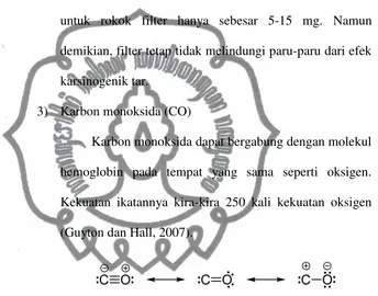 Gambar 2. Struktur Kimia Karbon Monoksida 