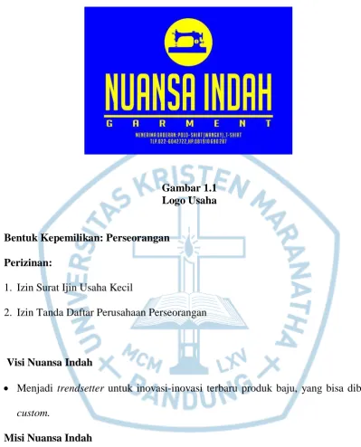 Gambar 1.1   Logo Usaha 