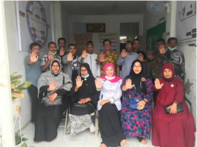 Gambar 3. Mitra Rehababilitasi BNNP Aceh dengan Yayasan   Gema Aceh 