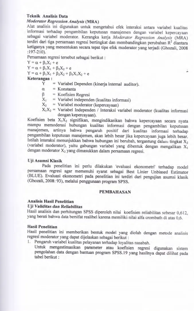 tabel  berikut  :