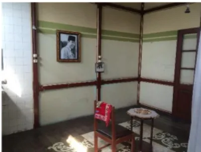 Gambar 9 Kondisi Kamar Soekarno di Museum Asi Mbojo 