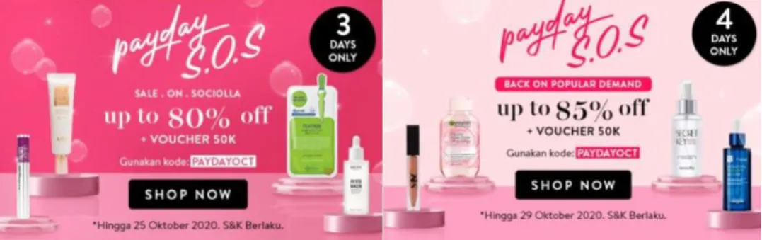 Gambar 3.5 Payday Campaign Sociolla 