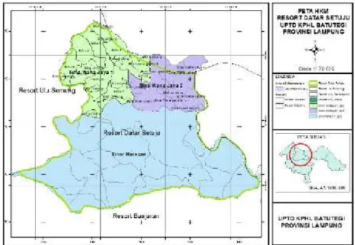 Gambar 1. Register 39 Datar Setuju KPHL Batutegi Kabupaten Tanggamus Metode Analisis Data