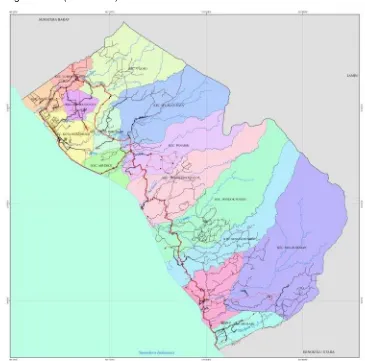 Gambar 1 Peta Administrasi Kabupaten Mukomuko
