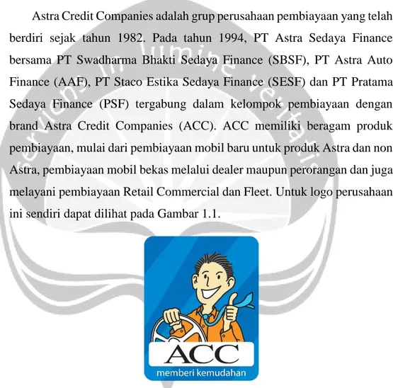 Gambar 1.1 Logo perusahaan Astra Credit Company 
