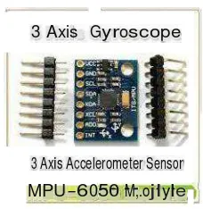 Gambar 2.2 Sensor Gyroscope dan Accelerometer