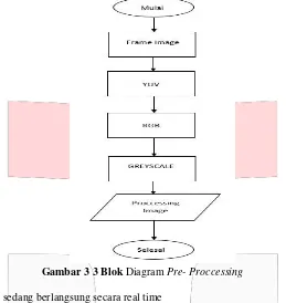 Gambar 3 3 Blok Diagram Pre- Proccessing 