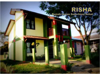 Gambar 1.1 Rumah Pracetak Risha 