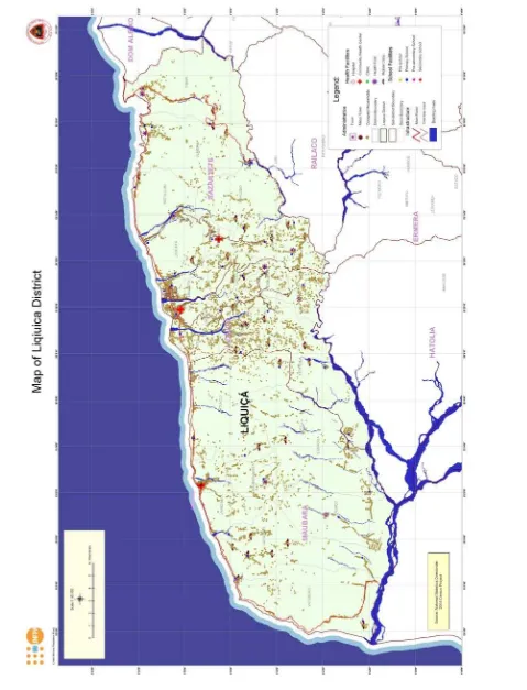 Figure 3.8 District Map of Liquica 