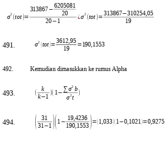 tabel interprestasi nilai r secara sederhana terletak pada rentang antara 0,800 –