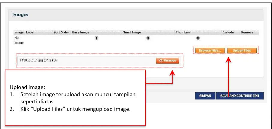 3.gambar Ceklis pemilihan pengaturan tampilan image 