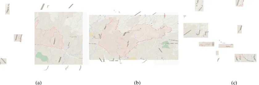 Gambar 3.1 Peta Daerah (a) Mandalajati (rural); (b) Cidadap (suburban); (c) Sukasari (suburban)