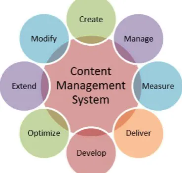 Fig. 1: Statistics for websites using CMS technology [3]