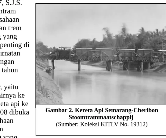 Gambar 2. Kereta Api Semarang-Cheribon 