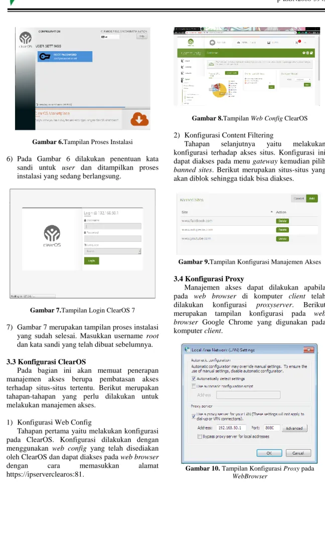 Gambar 6.Tampilan Proses Instalasi 