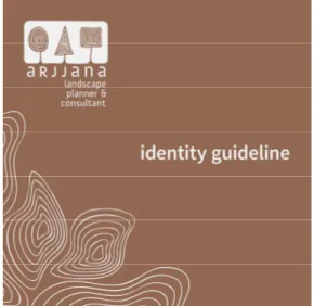Gambar 5.2.5.1 Sampul Identity Guideline  Arjjana Manggalya Bhumitala 