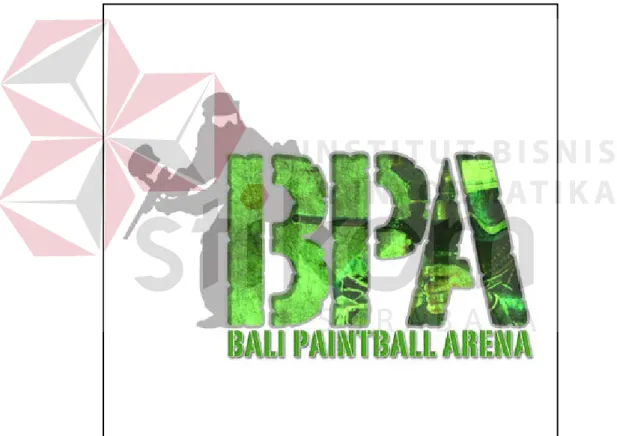 Gambar 3.1 Logo Bali Paintball Arena pada Banner  Sumber: (http://www.facebook.com/paintballbali) 