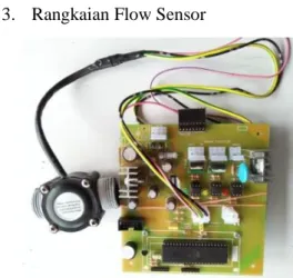 Gambar 3.6 Rangkaian Flow Sensor 