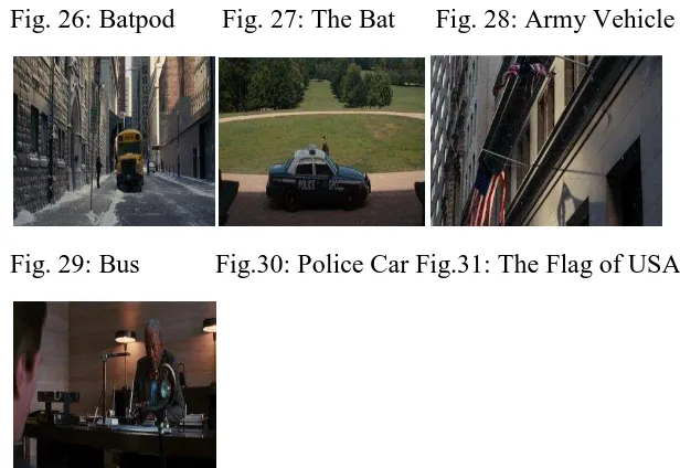 Fig. 26: Batpod       Fig. 27: The Bat      Fig. 28: Army Vehicle 