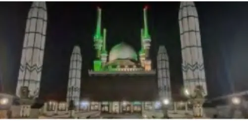 Gambar 2. Masjid Agung Jawa Tengah