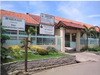 Gambar 1 Sekolah SMP 206 Jakarta Barat 