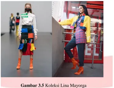 Gambar 3.5 Koleksi Lina Mayorga 