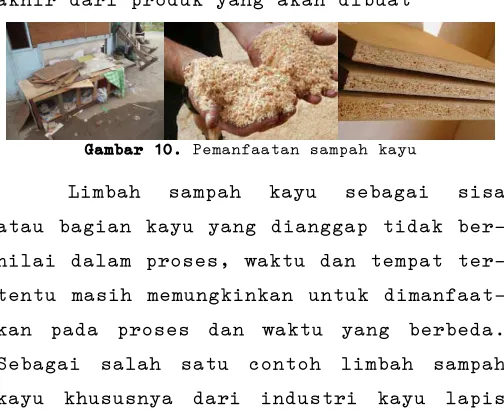 Gambar 9. Pemanfaatan Sampah Kain