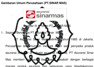 Gambar III.1 : Logo PT. SINAR MAS 