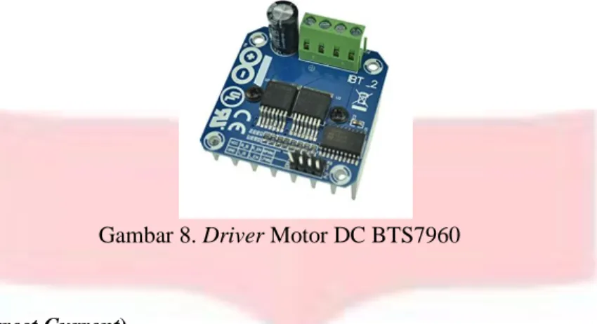 Gambar 8. Driver Motor DC BTS7960 