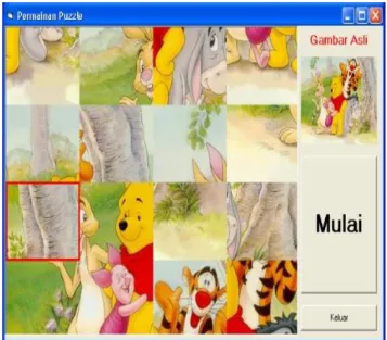 Gambar 15. Form puzzle  