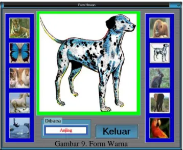 Gambar 9. Form Warna 