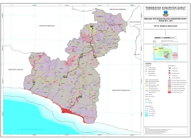 Gambar 2.9 Kondisi Peta Rawan Bencana Kabupaten Garut