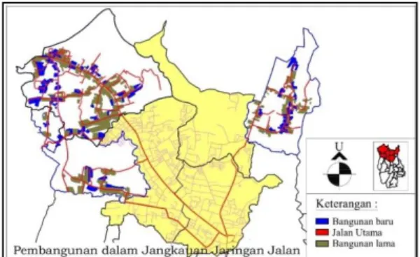 Figure 6. Peta  Peta  Pemba nguna n Da la m Ja ngkauan Ja ringa n Ja la n  Sumber : Ana lisis  Priba di, 2020 