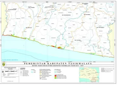 Gambar 2.8 Peta Sebaran Bencana Tsunami 