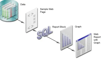 Figure 1–1Tutorial Overview: Creating the Web Report